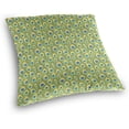 thumbnail image 3 of Peacock Feather Pattern Velvet Plush Throw Pillow Cushion Case Cover - 18" x 18" - Invisible Zipper Home Decor Floral for Couch Sofa No Pillow Insert, 3 of 5