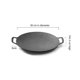 thumbnail image 3 of Sartén redonda antiadherente para barbacoa coreana, placa para parrilla de barbacoa, sartén redonda antiadherente para hornear (universal 3), 3 of 5