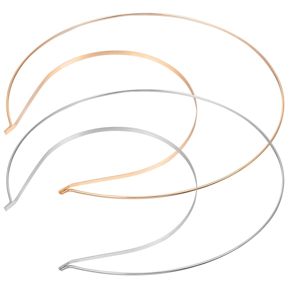 BESTYASH 2Pcs Wedding Headband Alloy Bridal Tiara Chic Assorted Color