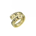 thumbnail image 1 of Regla de medida, anillo trenzado, cinta métrica ajustable, anillo, joyería para dedo, regalo, 1 of 2