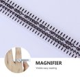thumbnail image 4 of OULII 1Pc White Plastic Measurement Gauge with Magnifier for Accurate Size Checking, 4 of 8