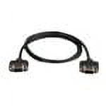 UPC: 0757120521525 | C2G CMG-Rated DB9 Low Profile Cable F-F – serial cable – 25 ft