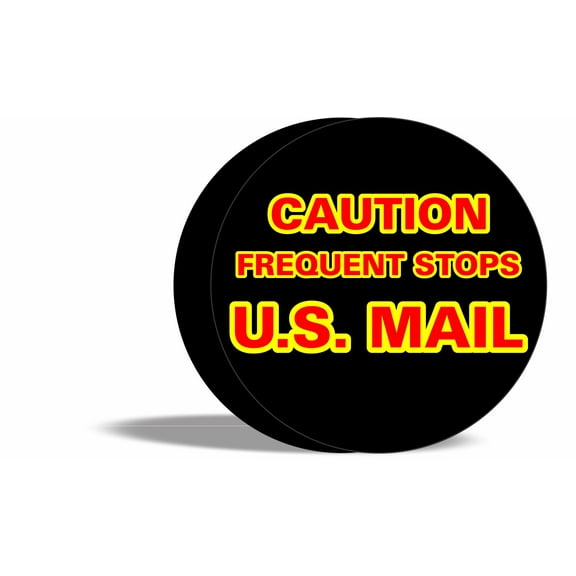 Tire Cover Central US Mail Black Vinyl (Select Size/Camera in Menu)245/75r17