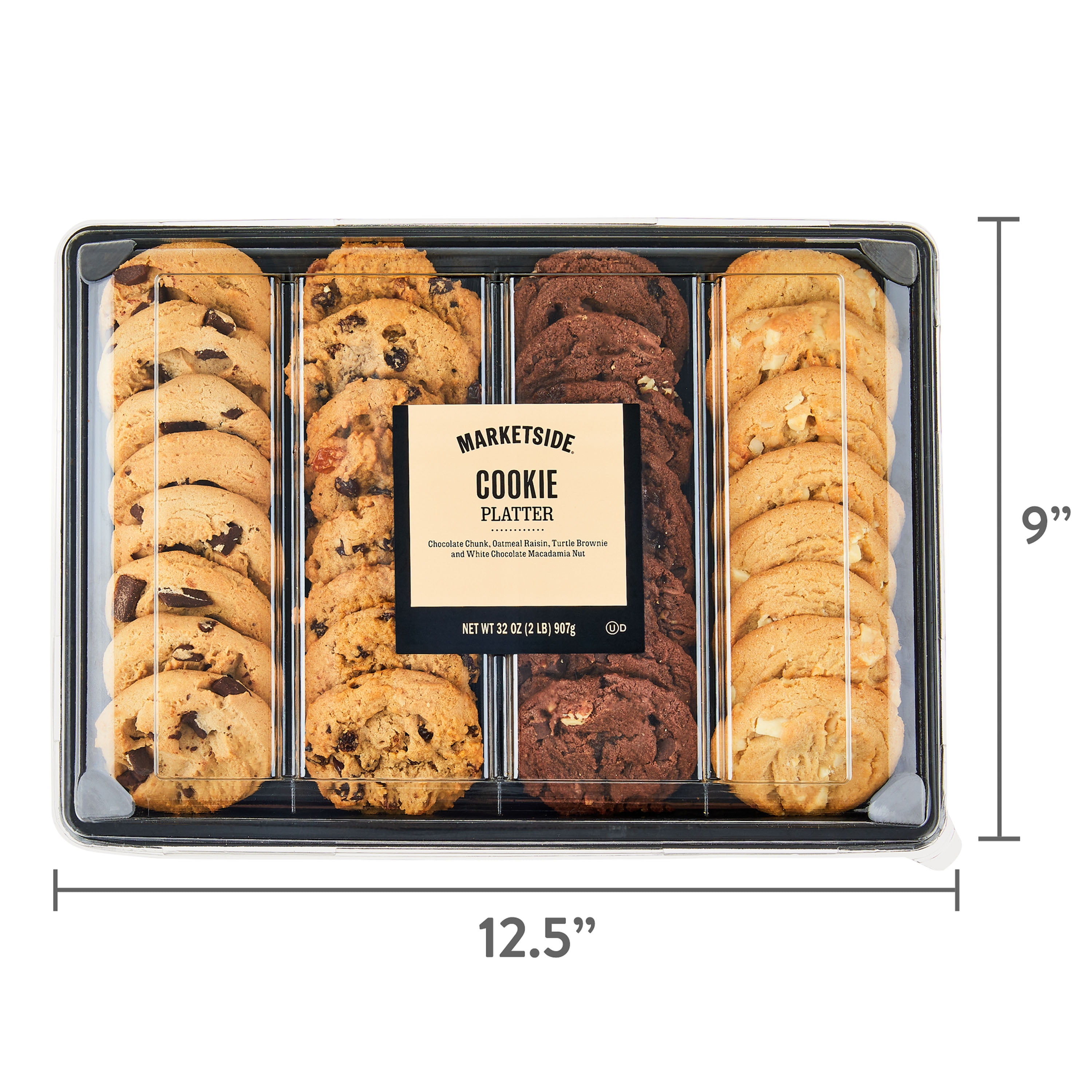 Marketside Cookie Platter, 32 oz, 32 Count
