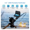 thumbnail image 2 of 4.3 Inch 20M Underwater Video Fish Finder Portable Fishing Camera Fixed On Rod 1000TVL Waterproof Camera 10000mAh Battery 10H ,High Definition, 2 of 6