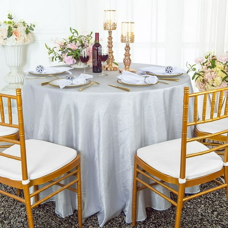 taffeta crinkle tablecloths