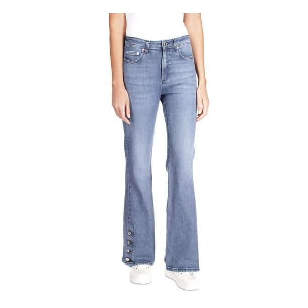 Michael kors best sale white flare jeans