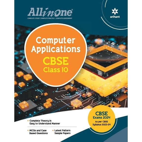 All In One Class 10th Computer Application for CBSE Exam 2024, (Paperback)