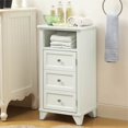 thumbnail image 2 of ACME 97539 Cabinet de Sherlock - Marbre & Blanc - 30 x 16 x 13 Po., 2 of 7