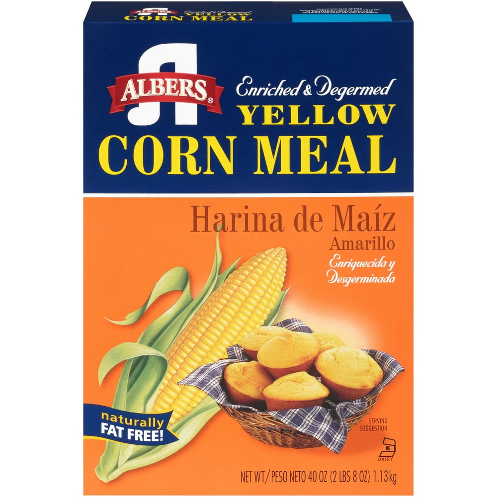 Albers® Enriched & Degermed Yellow Corn Meal 40 oz. Box