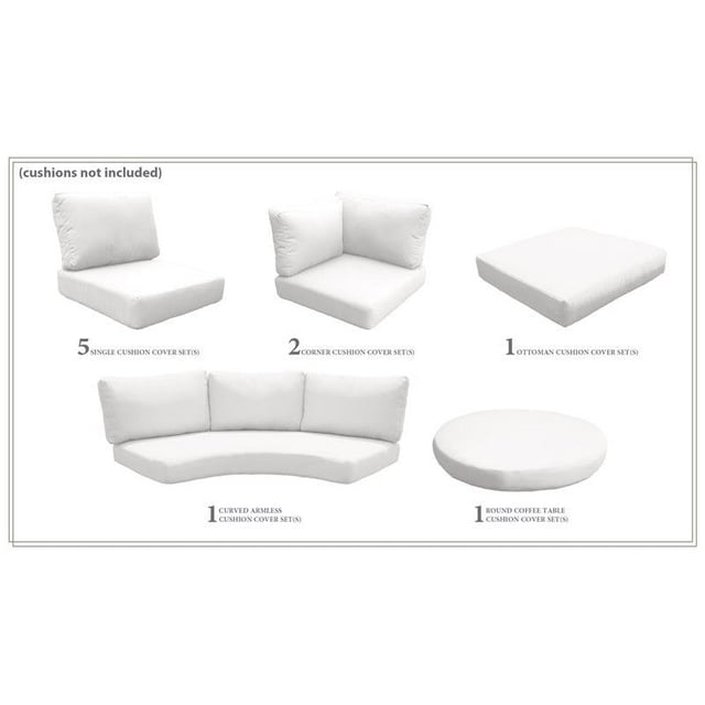 TK Classics Cover Set in Sail White for FLORENCE-12a