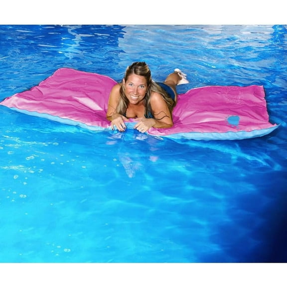 Aqua Select The Unsinkable Molly Brown Swimming Pool Float | Floating Pool Mattress | 72" x 40" Large Comfortable Mat | Use in or Out of Pool