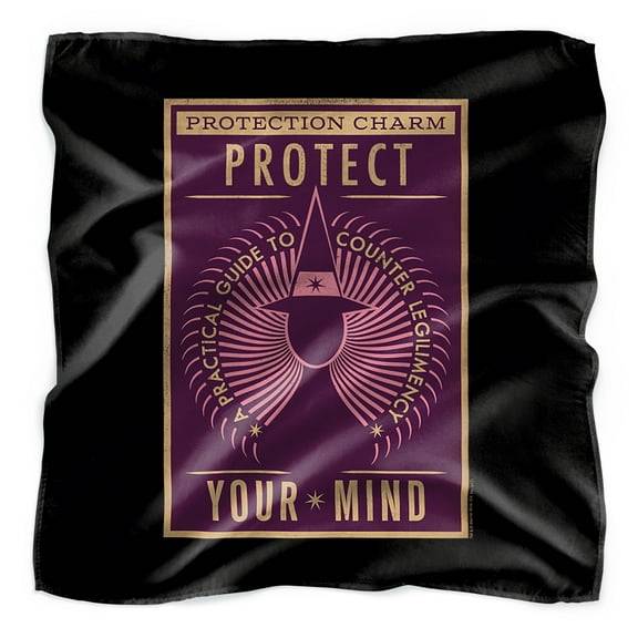 Fantastic Beasts and Where to Find Them Protect Your Mind Bandana (21 in x 21 in)