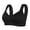 Black, variant on XMMSWDLA Front Button Bra Front Closure Everyday Sports Bras Comfort Wireless Cotton Bras Full Coverage Bras for Women & Girls Sleep Bras for Women Womens Bras No Underwire Full Support
