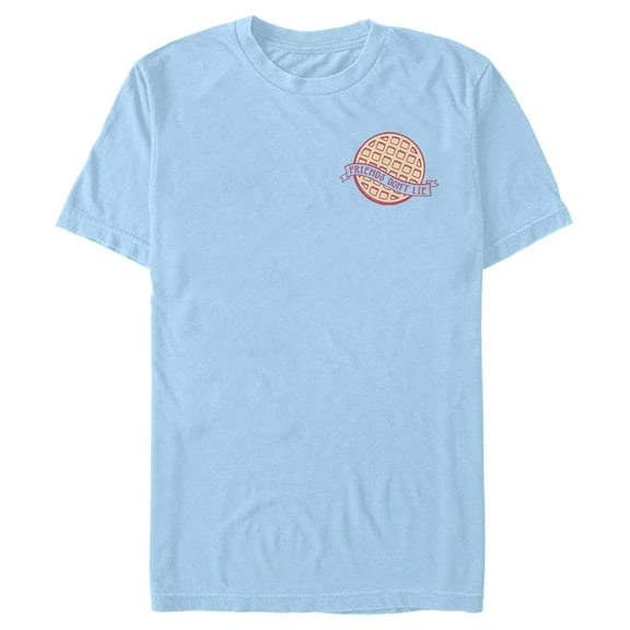 Netflix Men's Stranger Things Friends Don't Lie Waffle Badge Graphic T-Shirt