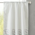 thumbnail image 6 of Madison Classics Bless This Home White Kitchen Tier and Valance 3-piece Set, 6 of 6