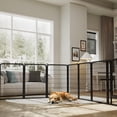 thumbnail image 2 of Dog Playpen Outdoor, 40 inch 4 Panels Dog Pen Indoor Heavy Duty Puppy Exercise Pen Metal Pet Fence for RV Camping/Yard/Garden, 2 of 9