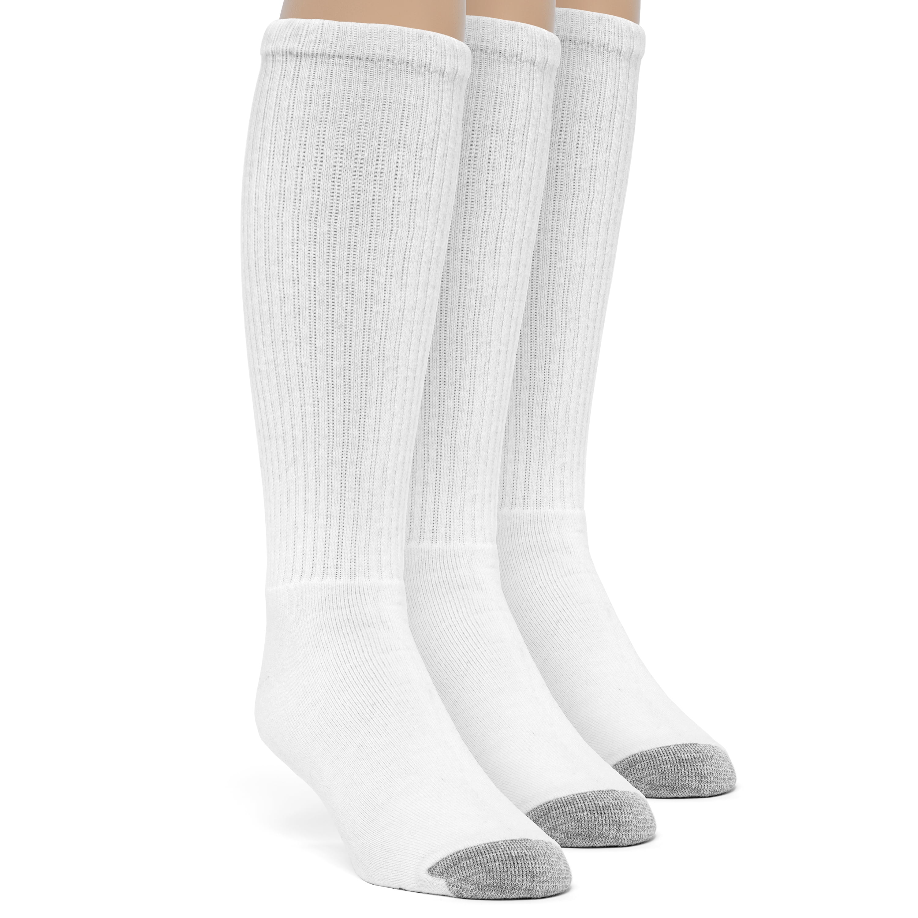 Men's Cotton Premium Over the Calf Cushion Socks 3 Pairs