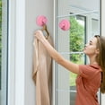 thumbnail image 3 of Suction Cup Hooks for Wreaths on Glass,2026 NEW No Drill Suction Cup Hooks for Shower Towels,Strong Suction Cup Wreath Hanger Holder for Front Door Glass Window Mirror Bathroom Wall 2Pcs, 3 of 8