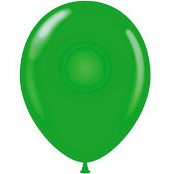 12 Tuftex Green Balloons 17" Made In USA