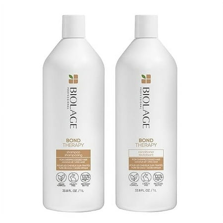 Biolage Bond Therapy Shampoo & Conditioner Set by Matrix 33.8 oz ea