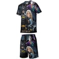 thumbnail image 2 of Kids Batman Athletic T-Shirt And Mesh Shorts Outfit Set Mesh Clothing Set for Boys, 2 of 7