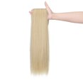 thumbnail image 5 of Qlenkay Clip in Hair Extensions Synthetic Hair 7 pcs Double Weft Long Wavy Straight Hair Extension for Women, 5 of 9