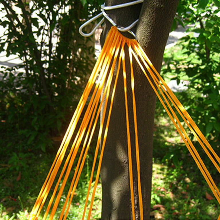 1Pc hamac portable hamac extérieur jardin sports maison voyage camping  swing toile bande hamac épaissi chaise anti rollover