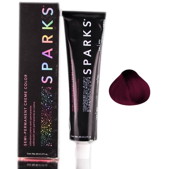 Sparks Semi-Permanent Creme Color - Berry Babe