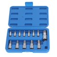 thumbnail image 2 of Hex Bit Socket Set, 1/4 3/8 1/2in Drive H2 To H14mm Bit Socket Tool  for Repair, 2 of 7