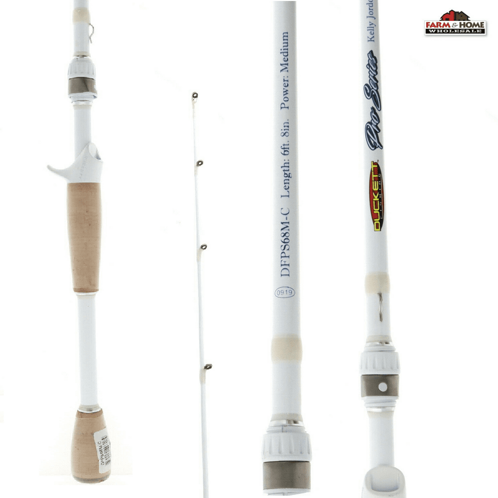 6'8" Duckett Pro Series Medium Fast Casting Fishing Rod DFPS68MC NEW
