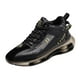 thumbnail image 2 of Zapatillas de deporte Zapatos para correr Moda Cómodos Zapatos deportivos casuales Amortiguación del tobillo negra Yuyangstore  Botas para correr, 2 of 8