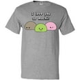 thumbnail image 3 of Inktastic I Love You So Mochi T-Shirt, 3 of 5