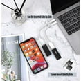 thumbnail image 4 of OTG USB-C 3.0 Adapter (2 Pack) Compatible with Samsung Galaxy Fold 2 to Quick Multi-Use functions to backup, keyboard, mice, thumb drives, saves, more (WHITE), 4 of 6