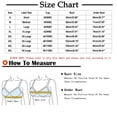 thumbnail image 3 of Plus Size Daisy Bras for Older Women Front Closure Push up Bra No Underwire Front Opening Bra with Snaps Breathable Comfort Bras, 3 of 7