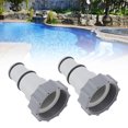 thumbnail image 4 of 1.5in Hose Adapter, Lightweight Efficient 2pcs Replacement Hose Adapter  For Swimming Pool, 4 of 8