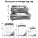 thumbnail image 2 of Bolsa de almacenamiento de compresión de viaje impermeable, juego de tres piezas adecuado para necesidades de viaje, 2 of 5