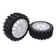 thumbnail image 4 of 2 piezas de neumáticos neumáticos recambios de neumáticos de goma para RC 1: 8 Blanco Hugo Neumáticos de rueda de coche RC, 4 of 10