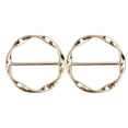 thumbnail image 1 of Stylish Fashion Scarf Clip With High End Clothing Accessory Ring Pearl And Rhinestone Decoration（Gold Plating） Button Extender Pin Skirt Patterns for Sewing Elastic Waist Pants Tightener for Waist, 1 of 7