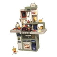thumbnail image 2 of Accesorios de cocina de simulación, juego de cocina para niños, juego de cocina de simulación para niños, regalos de cumpleaños para niños y niñas , Verde Gris 74 Piezas, 2 of 9