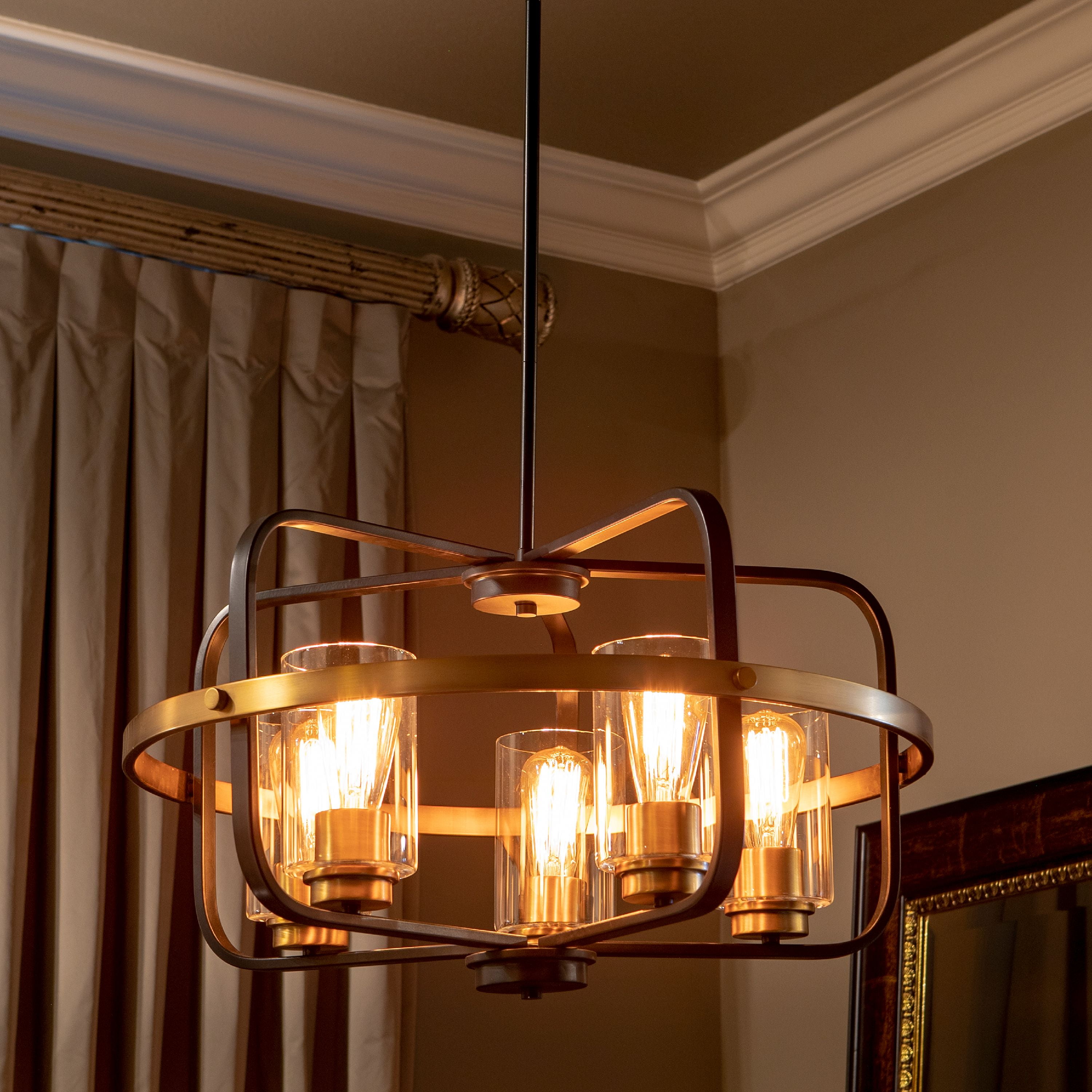 Henderson 5 Light Multi Finish Pendant