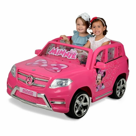 12 Volt Minnie Mouse Mercedes Battery Powered Ride On - Your little ones will ride in