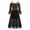 Khaki, variant on KICILVS Vampire Costume Women Cold Shoulder Lace up Sheer Long Sleeve Maxi Dress Elegant Gothic Cosplay Halloween Dress