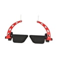 thumbnail image 2 of LAT Pull Down Barra Down Ejercicios múltiples de agarre ergonómico mango pulldown empuje ancho para entrenamiento de fuerza en la construcción del Rojo, 2 of 8