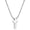 Tiny silver cross: 0.79" * 0.39", variant on Cross Necklace for Men, Mens Cross Necklaces with 2.5mm Rope Chain, Stainless Steel Pendant Chain 16-28 Inch