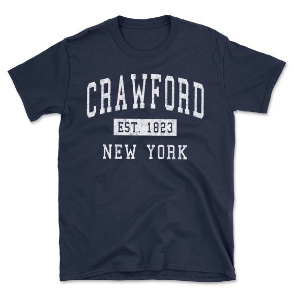 Crawford New York Classic Established Men's Cotton T-Shirt