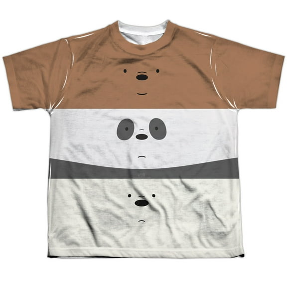 We Bare Bears - Stack - Youth Short Sleeve Shirt - Small