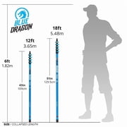 Blue Dragon Trad Pole - Ettore Tip - 18ft/5.50m