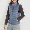 thumbnail image 1 of Débardeurs pour Femmes Athletic Works Mode Femmes Automne Hiver Veste Matelassée Chaude Style Léger Doudoune Veste, 1 of 6