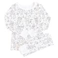 thumbnail image 3 of Bainana Unisex Kids Christmas Diy Pajamas Cartoon Print Long Sleeve T-Shirt Pants Housewear Boys And Girls Stylish Fit Clothes Set, Size 2-3 Years, 3 of 8